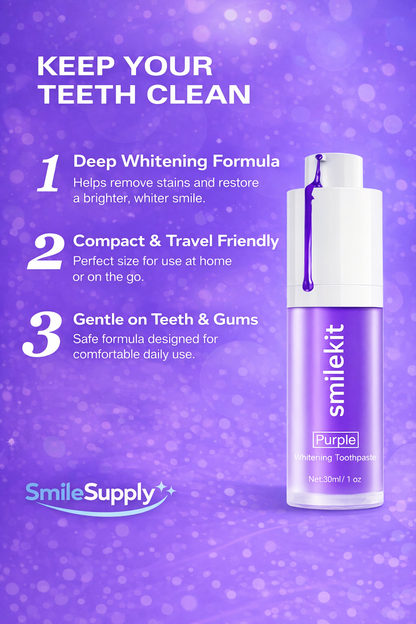 SmileSupply Purple (Teeth Whitening) Toothpaste