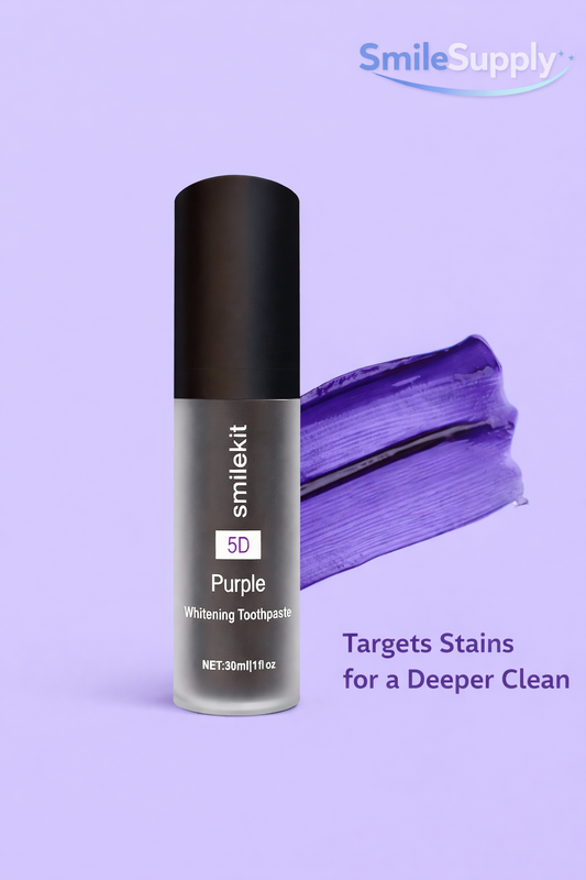 SmileSupply 5D Purple Toothpaste (Grape Flavour)